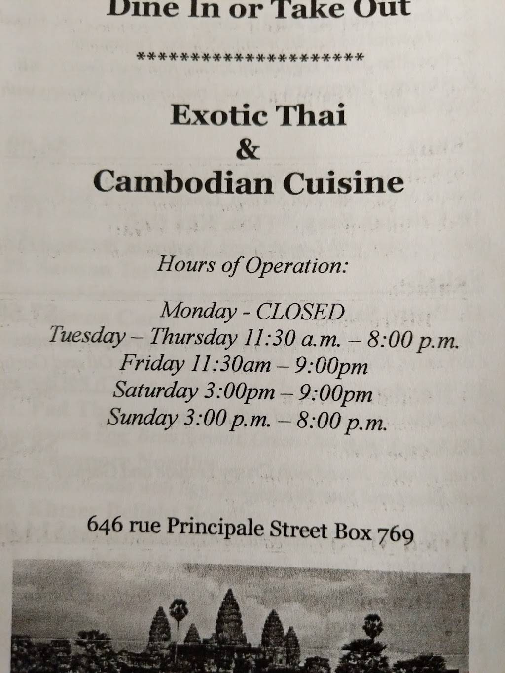 Asian Bistro | restaurant | 646 Principale St, Casselman, ON K0A 1M0, Canada | 6137642999 OR +1 613-764-2999