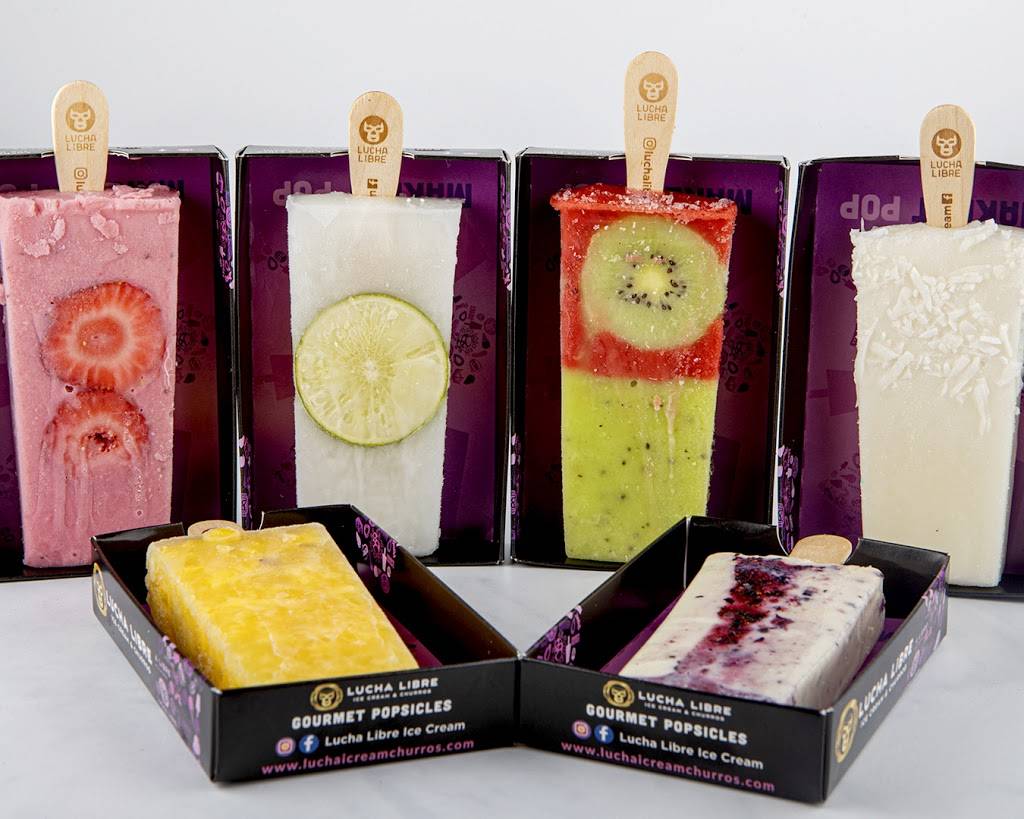 Lucha Libre Ice Cream & Churros | restaurant | 4925 W Market St Suite 1100, Greensboro, NC 27407, USA | 3369077086 OR +1 336-907-7086