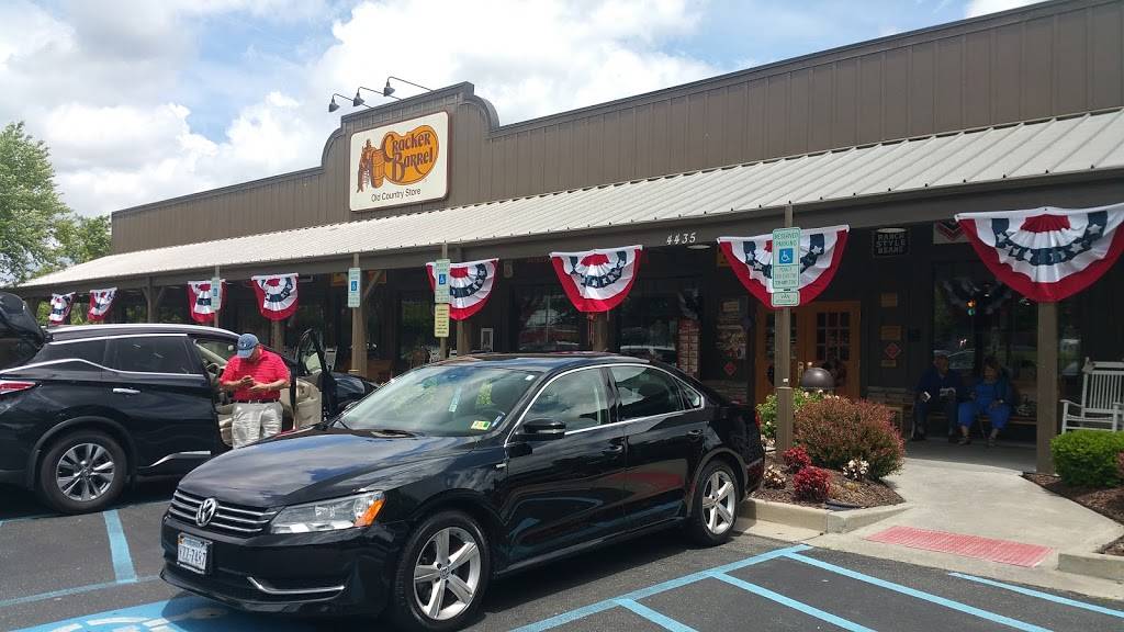Cracker Barrel Old Country Store | restaurant | 4435 S Laburnum Ave, Richmond, VA 23231, USA | 8042223587 OR +1 804-222-3587