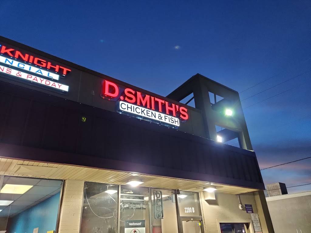 D. Smiths Chicken & Fish | restaurant | 2280 N Collins St Suite B, Arlington, TX 76011, USA | 6823234027 OR +1 682-323-4027