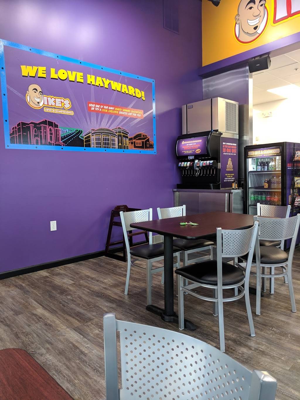 Ike’s love and sandwiches | restaurant | 28549 Hesperian Blvd, Hayward, CA 94545, USA | 5103971690 OR +1 510-397-1690