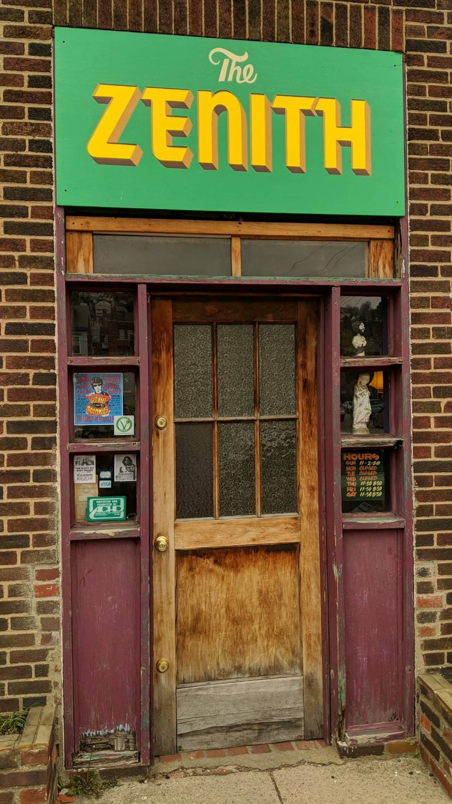 The Zenith | restaurant | 86 S 26th St, Pittsburgh, PA 15203, USA | 4124814833 OR +1 412-481-4833