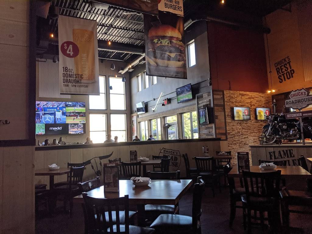 Chucks Roadhouse Bar & Grill | restaurant | 446 Highland Rd W, Kitchener, ON N2M 3C7, Canada | 5199548222 OR +1 519-954-8222
