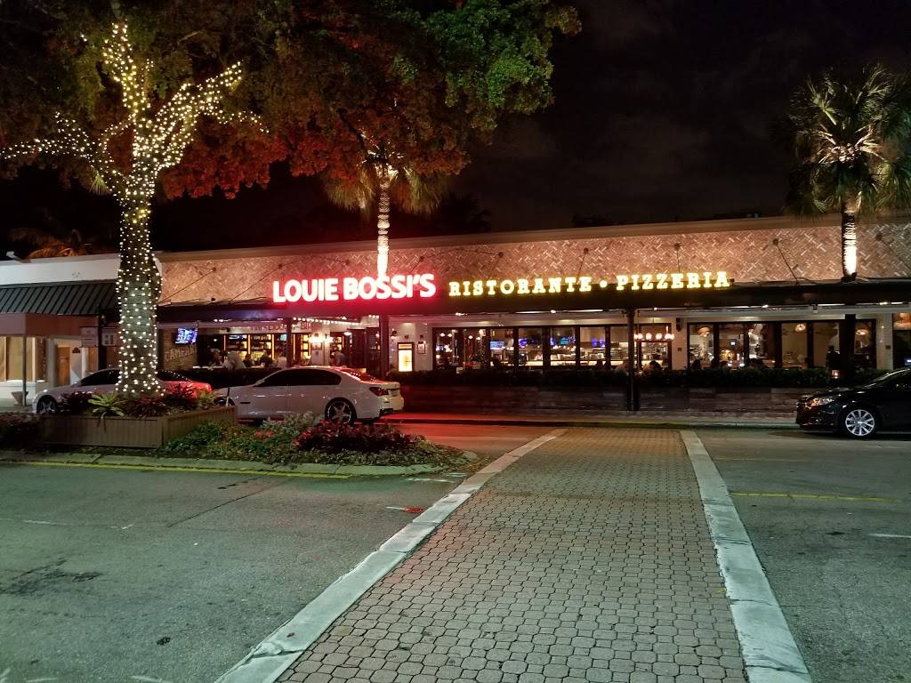 Louie Bossis Ristorante Bar Pizzeria | restaurant | 1032 E Las Olas Blvd, Fort Lauderdale, FL 33301, USA | 9543566699 OR +1 954-356-6699