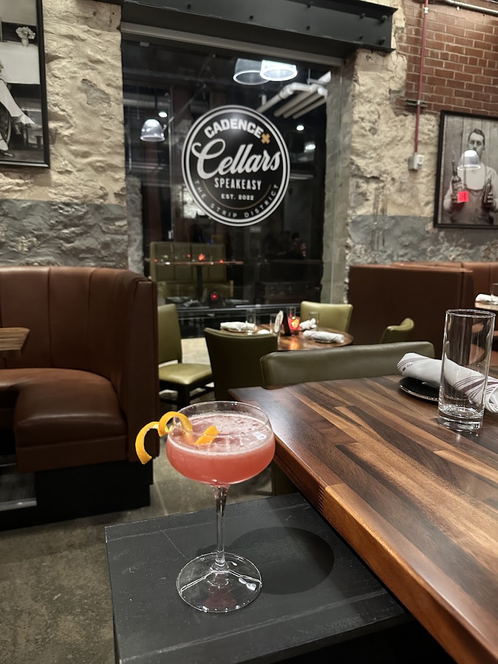 Cadence Cellars Speakeasy | restaurant | 2400 Smallman St Suite 100, Pittsburgh, PA 15222, USA | 4127086149 OR +1 412-708-6149