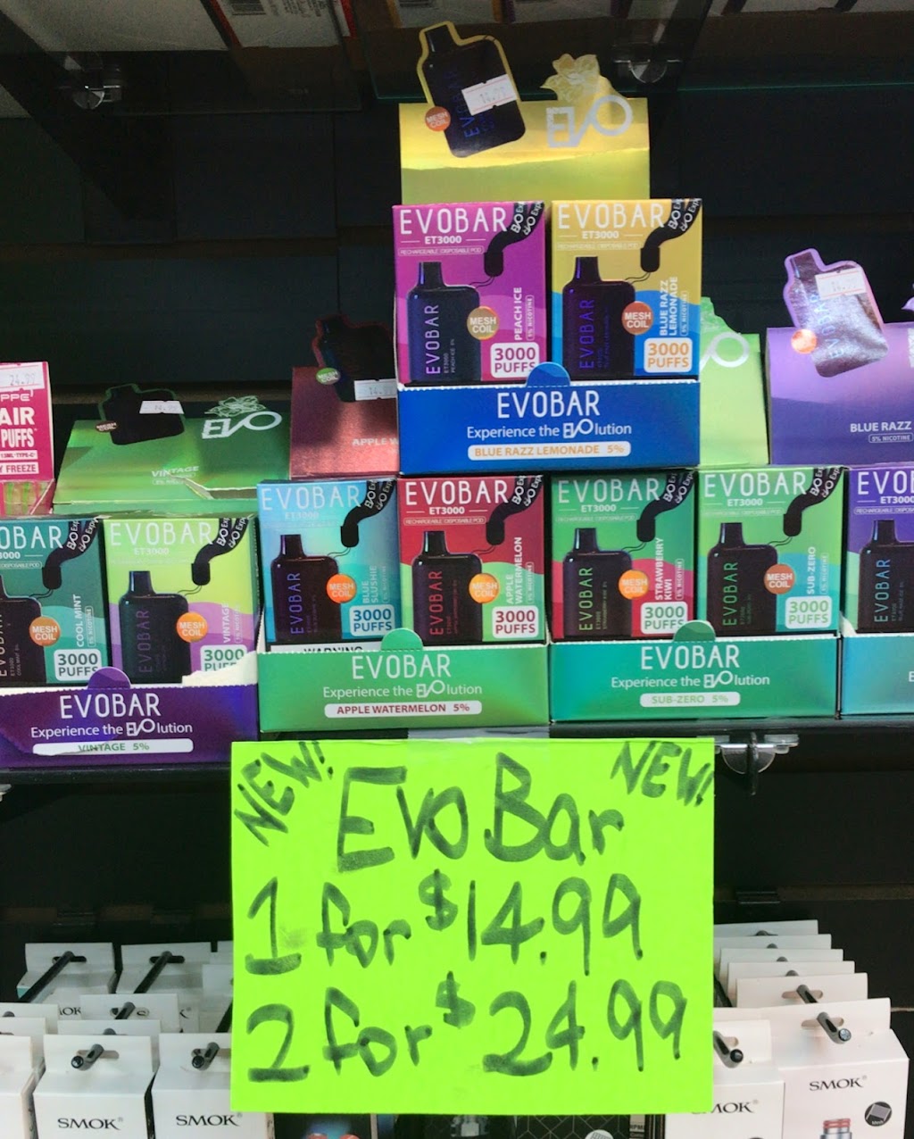 SMOKEY DAQ - SMOKE SHOP-DAIQUIRI - Beer - Wine - Fast Food | restaurant | 3800 Spencer Hwy SUITE# 150, Pasadena, TX 77504, USA | 4698877318 OR +1 469-887-7318
