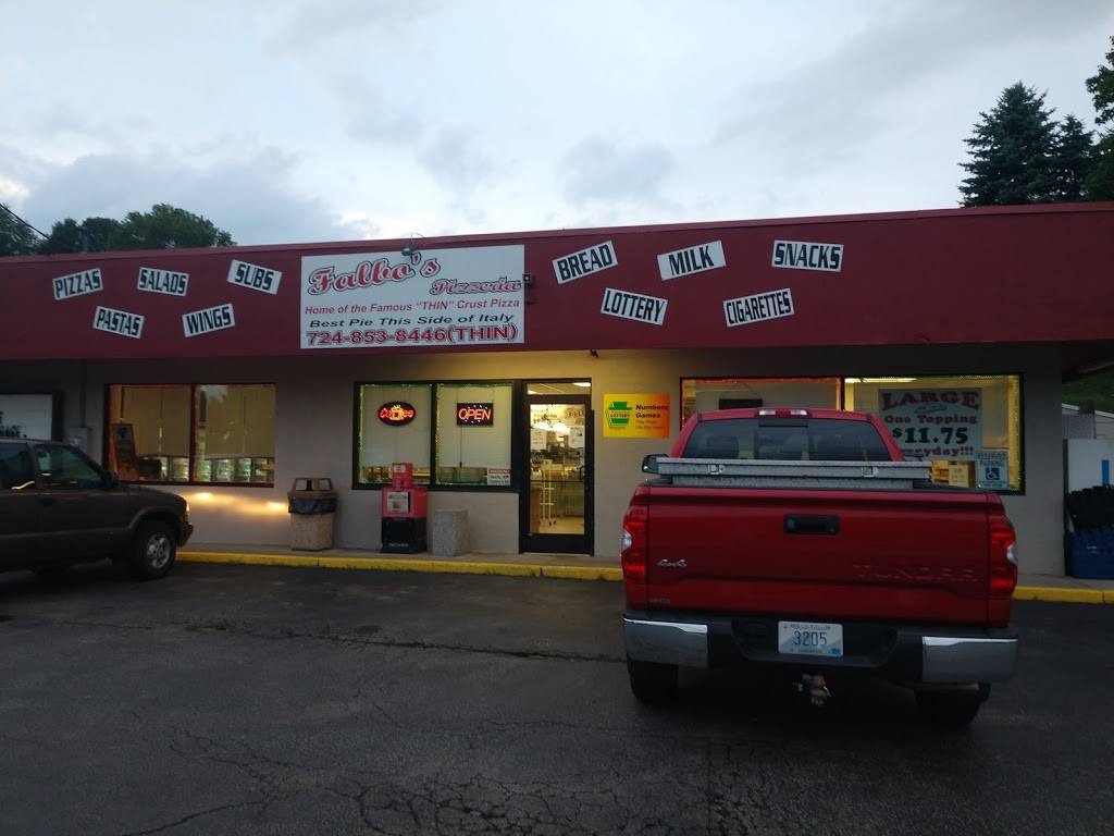 Falbos Pizzeria | restaurant | 611 Reamer Ave, Greensburg, PA 15601, USA | 7248538446 OR +1 724-853-8446
