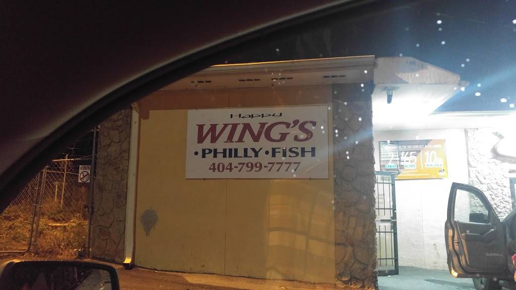 Happy Wings | restaurant | 2760 Donald Lee Hollowell Pkwy NW, Atlanta, GA 30318, USA | 4047997777 OR +1 404-799-7777