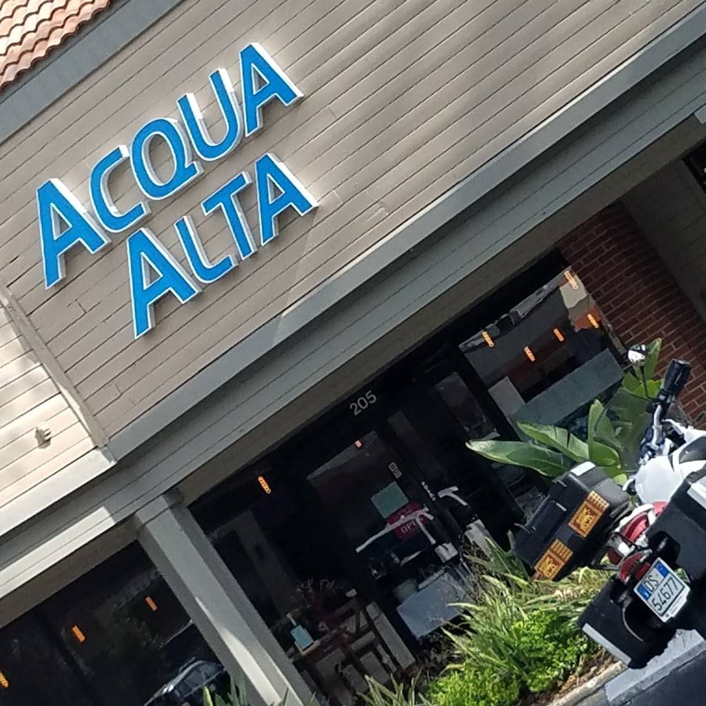 Ristorante Acqua Alta | restaurant | 2454 McMullen Booth Rd #205, Clearwater, FL 33759, USA | 7273033403 OR +1 727-303-3403
