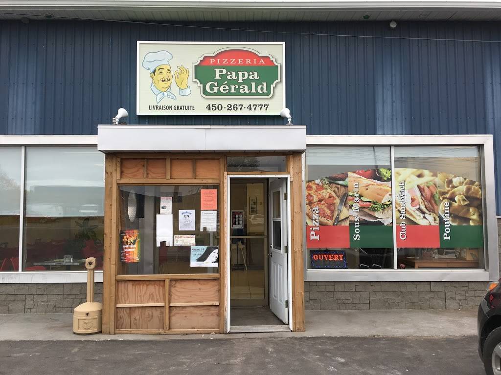 Pizzéria Papa Gérald | restaurant | 290 Route 338, Saint-Zotique, QC J0P 1Z0, Canada | 4502674777 OR +1 450-267-4777