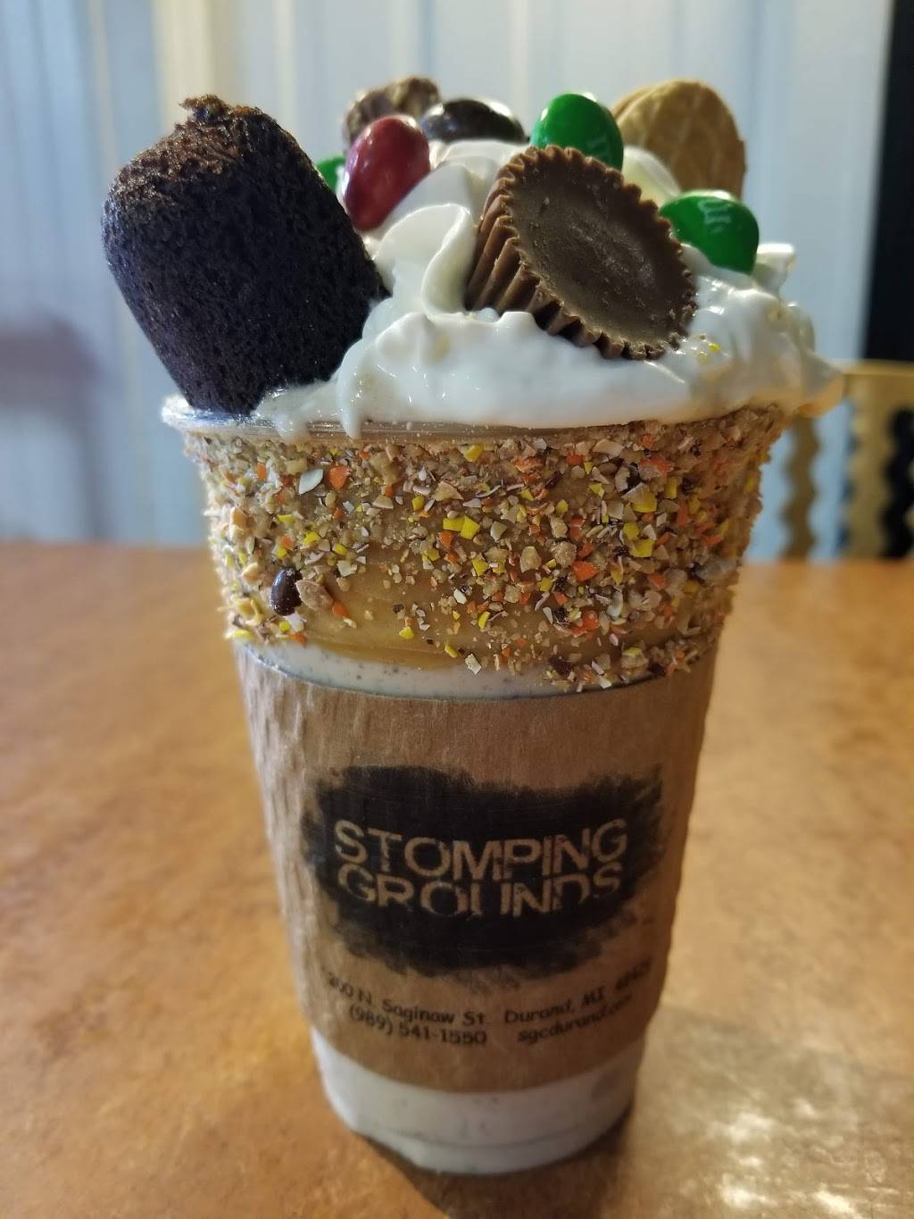 Stomping Grounds Coffee Shop | restaurant | 200 N Saginaw St, Durand, MI 48429, USA | 9895411550 OR +1 989-541-1550