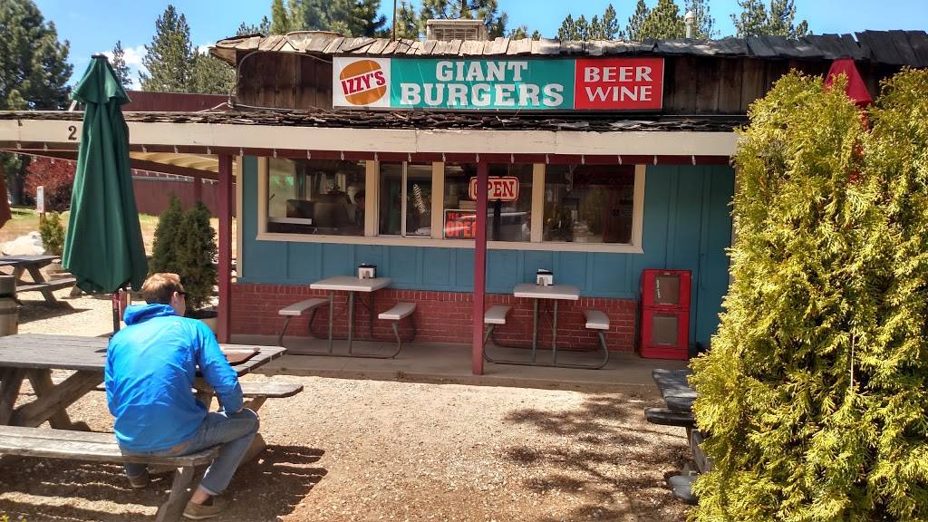 Izzys Burger Spa | restaurant | 2591 Lake Tahoe Blvd, South Lake Tahoe, CA 96150, USA | 5305445030 OR +1 530-544-5030