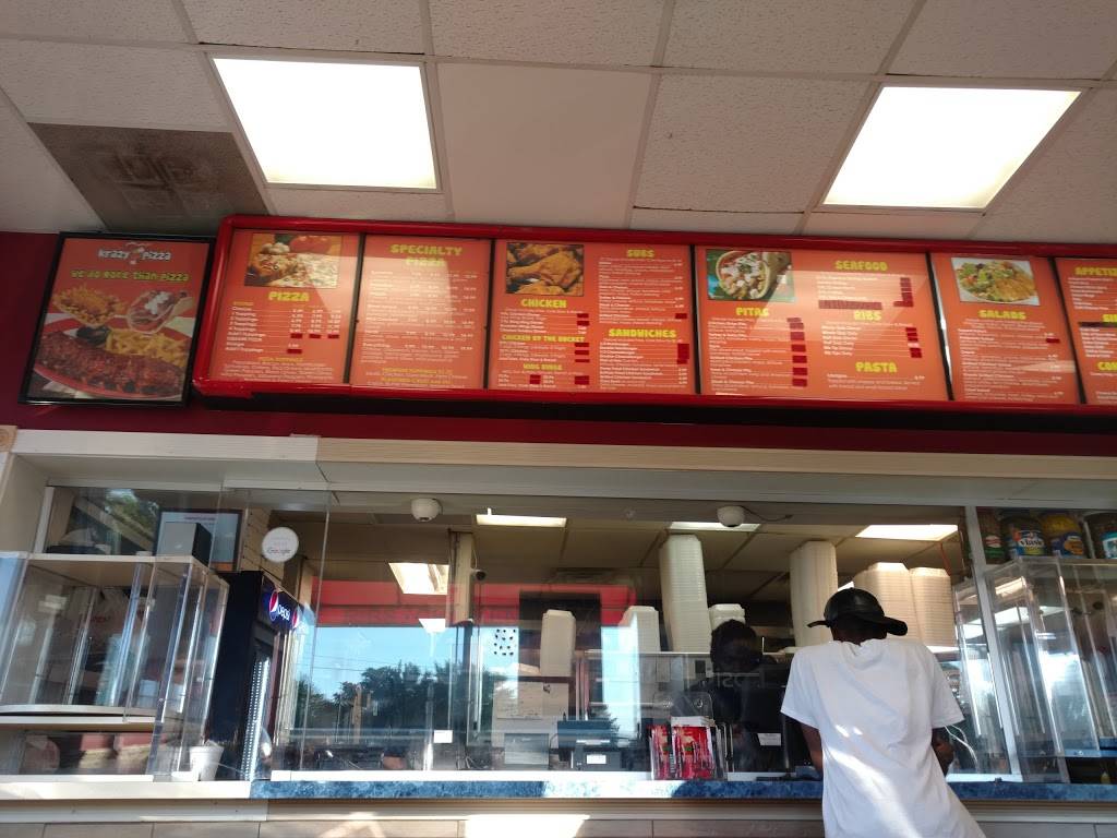 Krazy Pizza | restaurant | 14300 Mack Ave, Detroit, MI 48215, USA | 3138212222 OR +1 313-821-2222