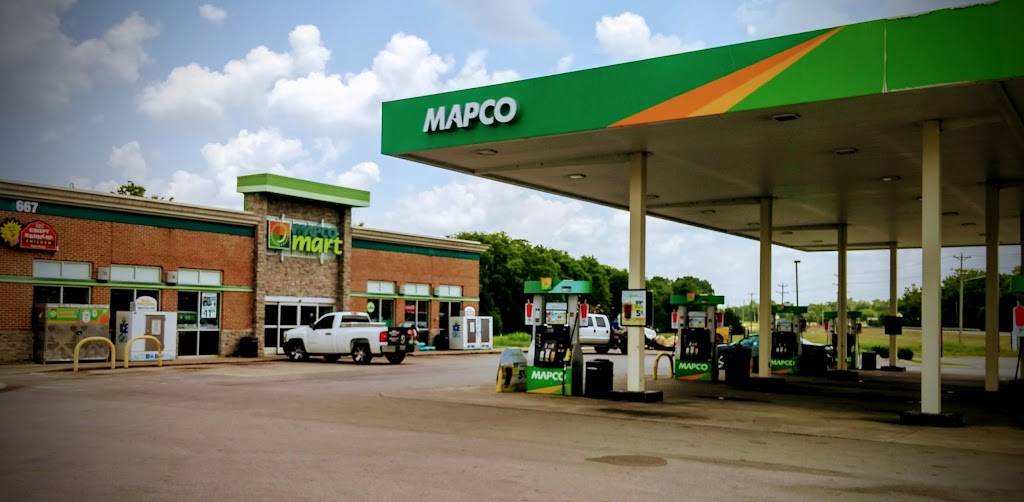 MAPCO Mart | restaurant | 667 S Hartmann Dr, Lebanon, TN 37087, USA | 6154434641 OR +1 615-443-4641