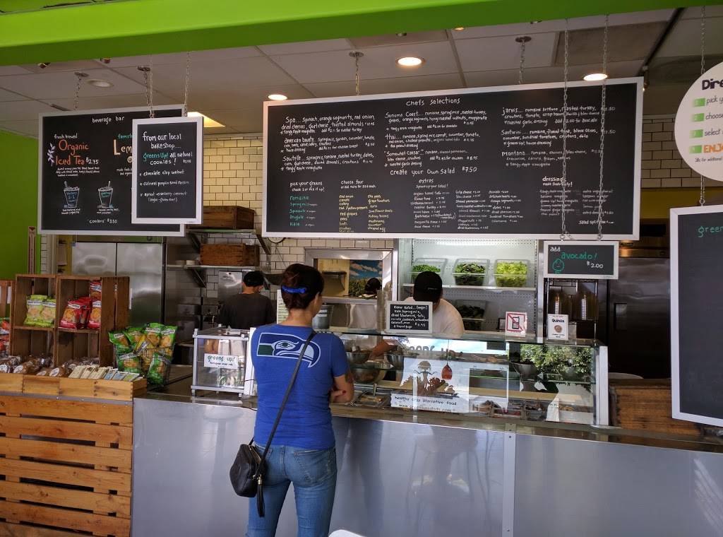 Greens up! Salads | restaurant | 912 Montana Ave, Santa Monica, CA 90403, USA | 3103941111 OR +1 310-394-1111