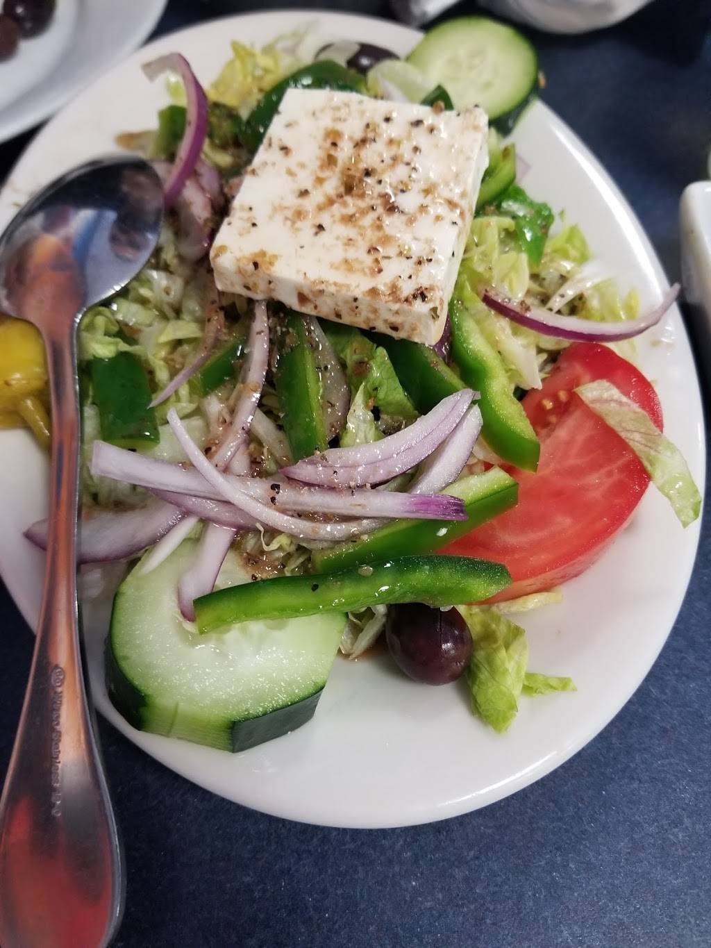 Santorini Greek Cuisine | restaurant | 210 N Woodland Blvd, DeLand, FL 32720, USA | 3867367726 OR +1 386-736-7726