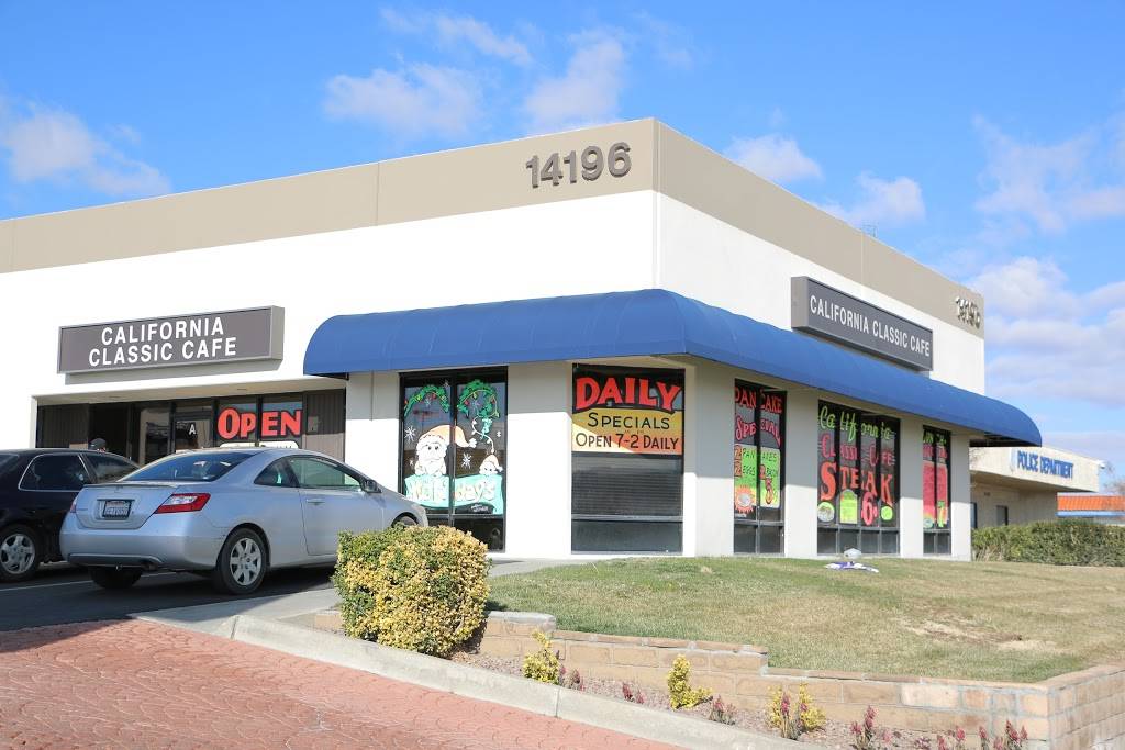 California Classic Cafe | restaurant | 14196 Amargosa Rd a, Victorville, CA 92392, USA | 7602413663 OR +1 760-241-3663