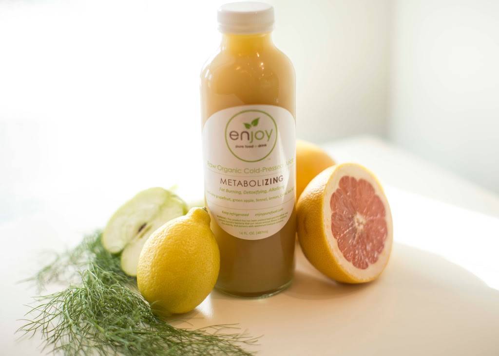 Enjoy Pure Food + Drink | restaurant | 10573 Mission Rd, Leawood, KS 66206, USA | 9135441515 OR +1 913-544-1515