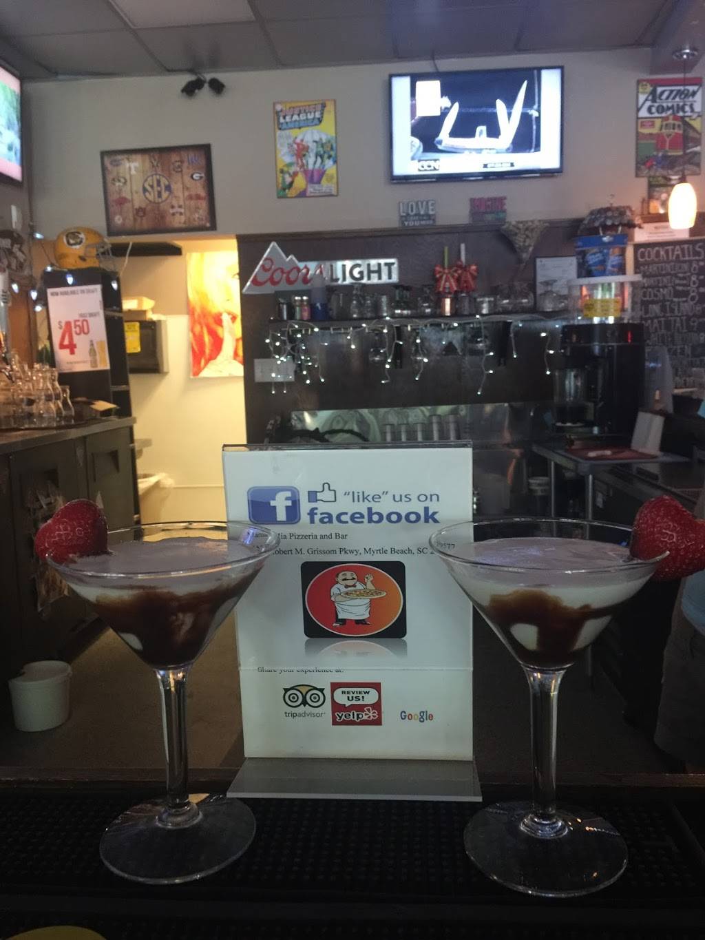 Mama Mia Pizzeria (Myrtle Beach North) | meal delivery | 1155 Robert M Grissom Pkwy, Myrtle Beach, SC 29577, USA | 8436262642 OR +1 843-626-2642