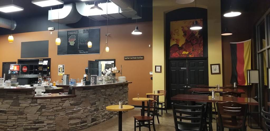 Chau Haus Schnitzel Station | restaurant | 7000 Stadium Dr #201, Kalamazoo, MI 49007, USA | 2693536620 OR +1 269-353-6620