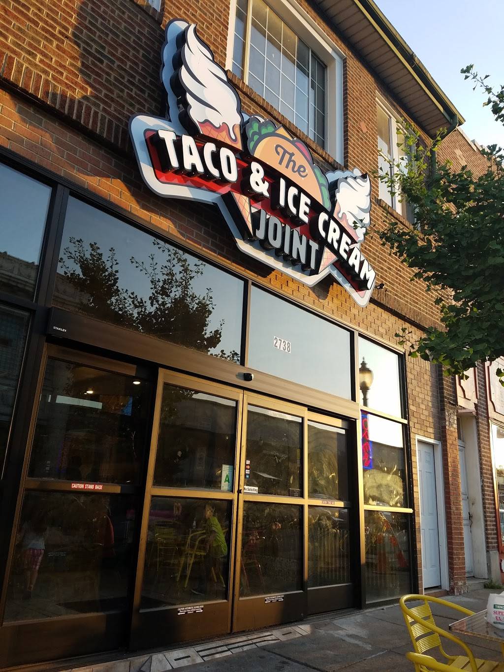 The Taco & Ice Cream Joint | restaurant | 2738 Cherokee St, St. Louis, MO 63118, USA | 3142245799 OR +1 314-224-5799