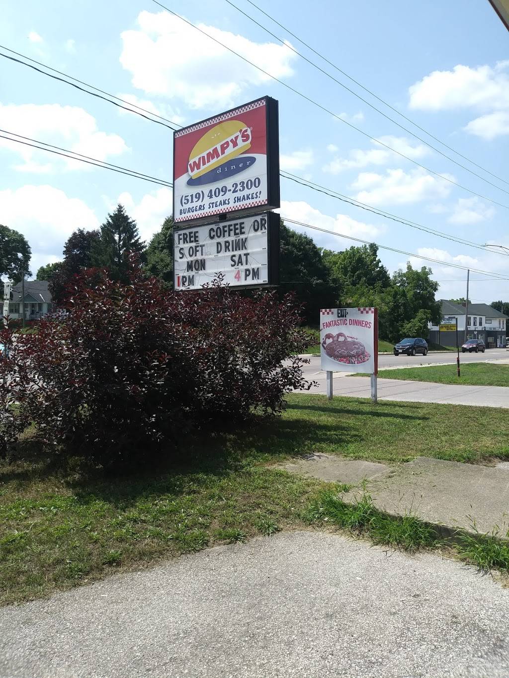 Wimpys Diner Inc | restaurant | 116 Simcoe St, Tillsonburg, ON N4G 2J2, Canada | 5194092300 OR +1 519-409-2300
