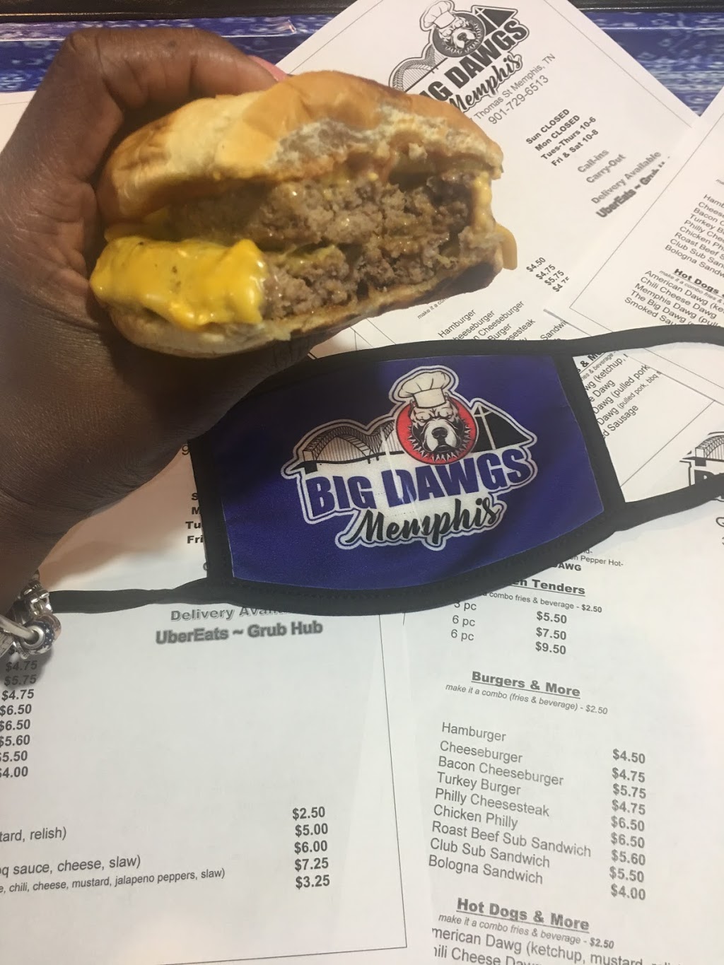 Big Dawgs Memphis LLC | restaurant | 3057 Thomas St, Memphis, TN 38127, USA | 9017296513 OR +1 901-729-6513