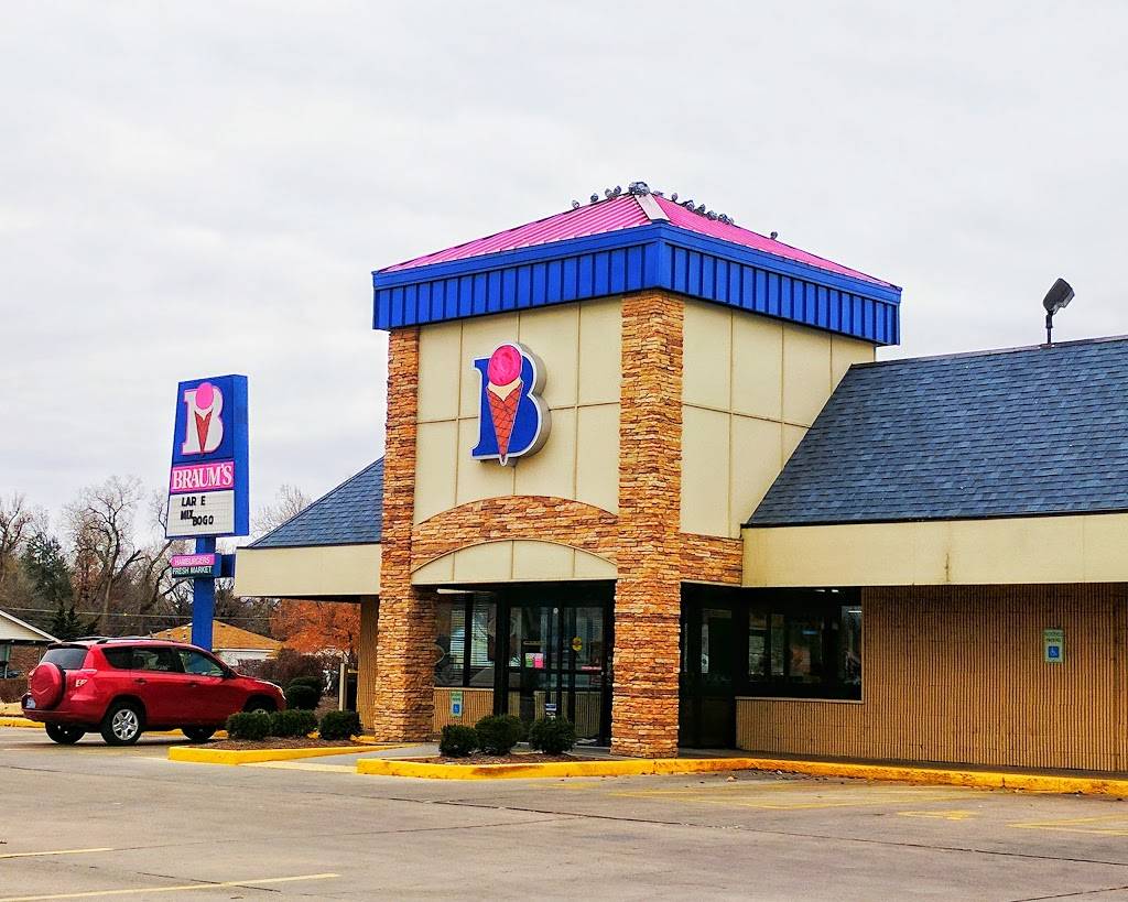 Braums Ice Cream & Burger Restaurant | restaurant | 2807 N Main St, Hutchinson, KS 67502, USA | 6206635000 OR +1 620-663-5000