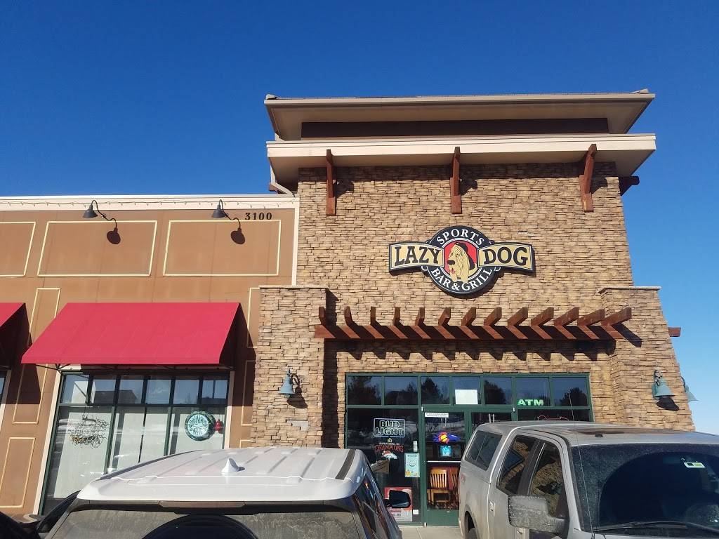 The Lazy Dog Sports Bar and Grill | restaurant | 3100 Village Vista Dr, Erie, CO 80516, USA | 3036645299 OR +1 303-664-5299