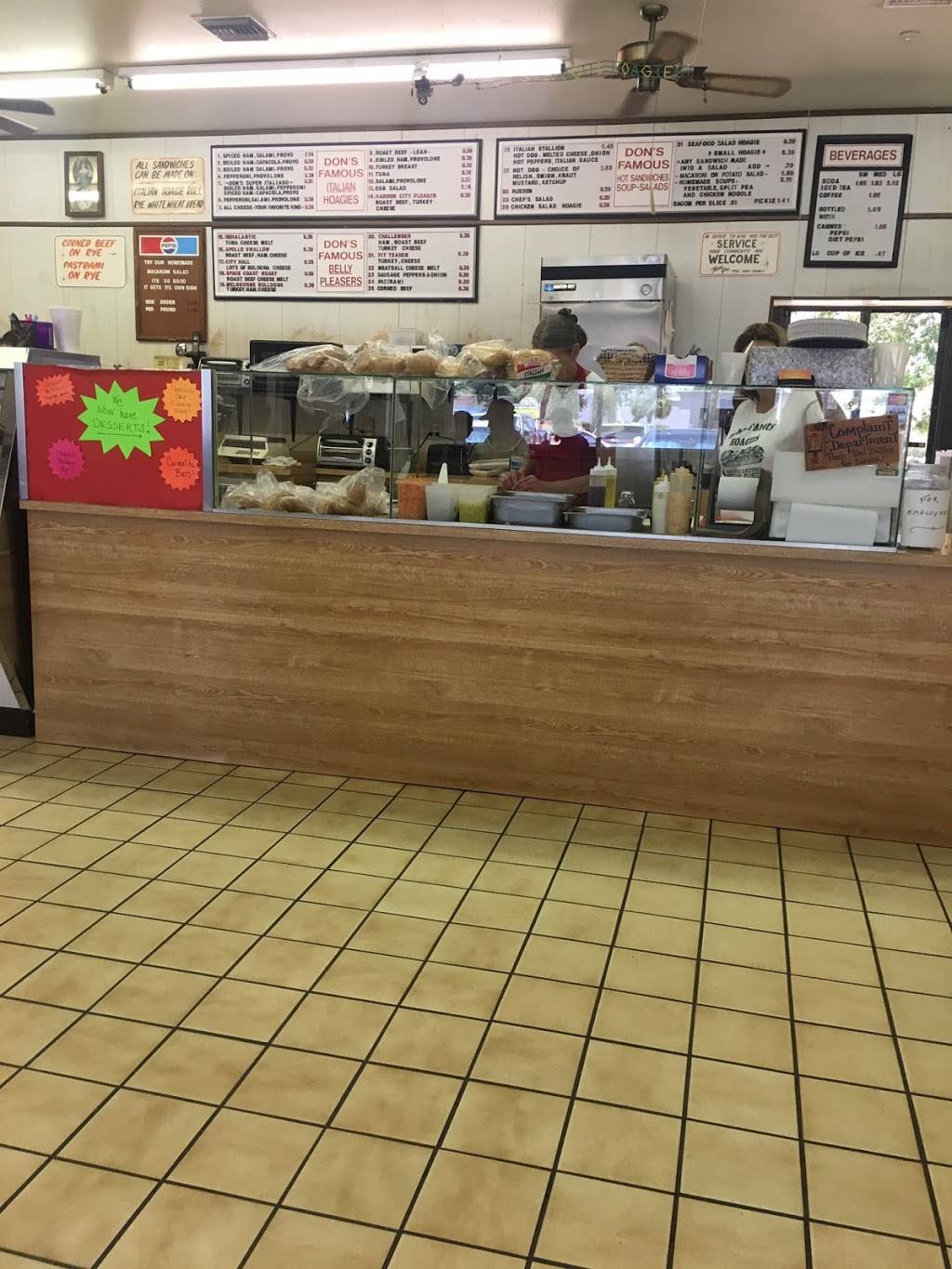 Dons Famous Hoagies | restaurant | 784 S Apollo Blvd, Melbourne, FL 32901, USA | 3216767030 OR +1 321-676-7030