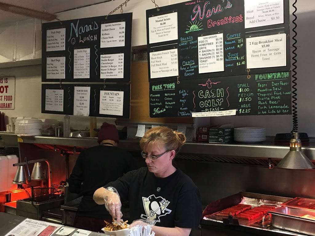 Nanas New York Hot Dogs | restaurant | 1110 Federal St, Pittsburgh, PA 15212, USA | 4129042785 OR +1 412-904-2785
