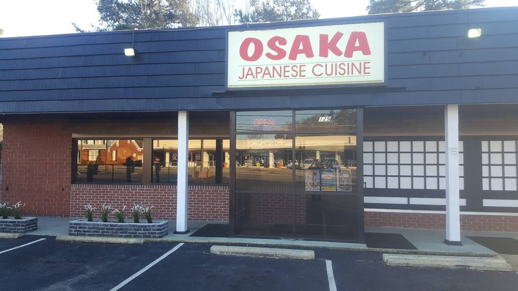 Osaka Japanese Cuisine | restaurant | 129 Statesville Blvd, Salisbury, NC 28144, USA | 7046382265 OR +1 704-638-2265