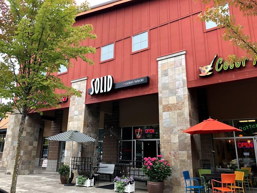 SOLID modern teriyaki | restaurant | 15603 Main St b104, Mill Creek, WA 98012, USA | 4253795000 OR +1 425-379-5000
