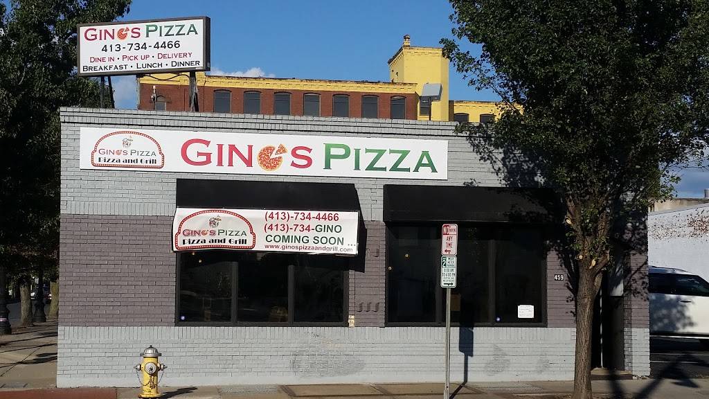 Ginos Pizza and Grill | restaurant | 459 Dwight St, Springfield, MA 01103, USA | 4137344466 OR +1 413-734-4466