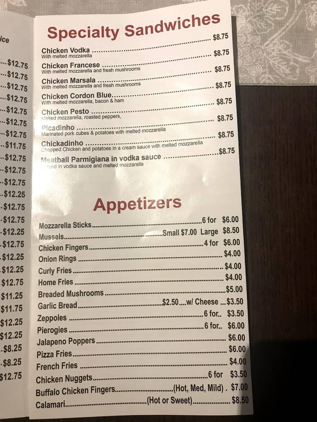 Big Nicks Pizzeria | restaurant | 72 Davis Ave, Kearny, NJ 07032, USA | 2019988185 OR +1 201-998-8185