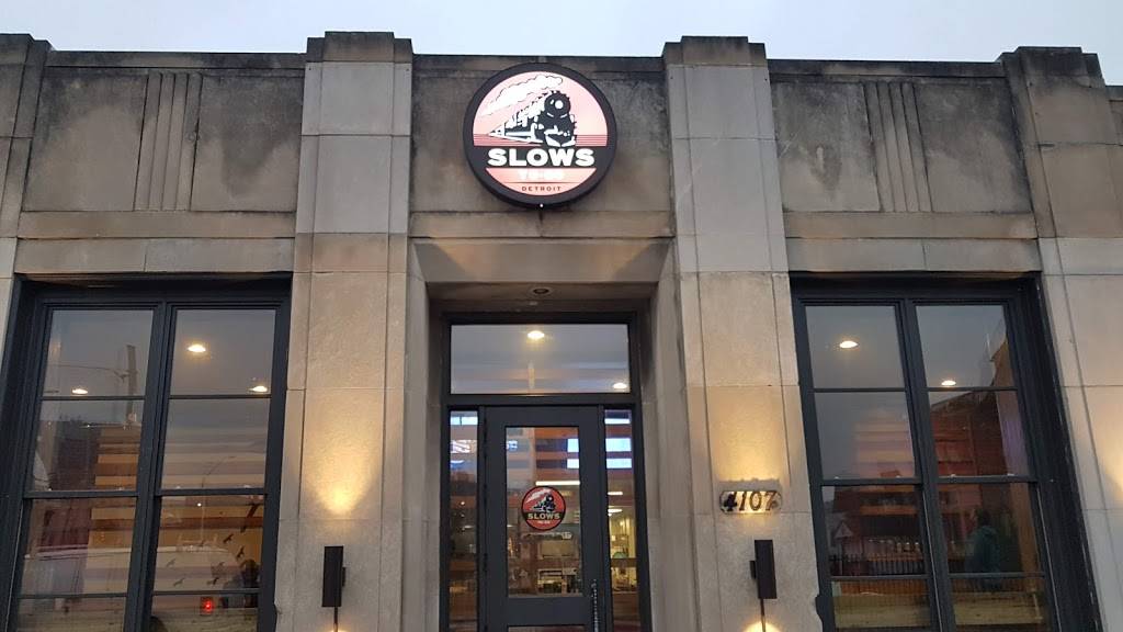 Slows To Go | restaurant | 4107 Cass Ave, Detroit, MI 48201, USA | 3133097560 OR +1 313-309-7560