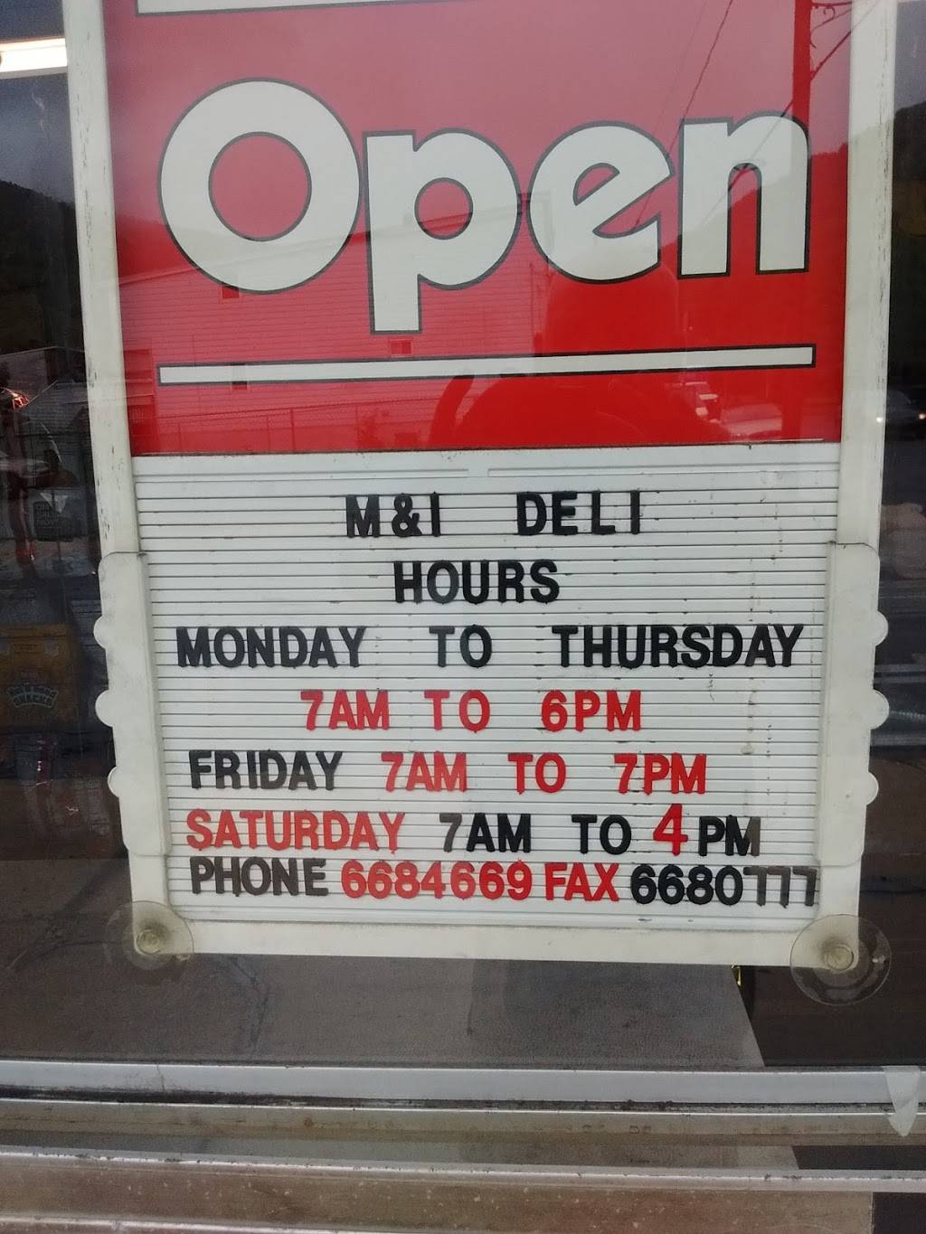 M & I Deli | restaurant | 535 N Railroad St, Tamaqua, PA 18252, USA | 5706684669 OR +1 570-668-4669