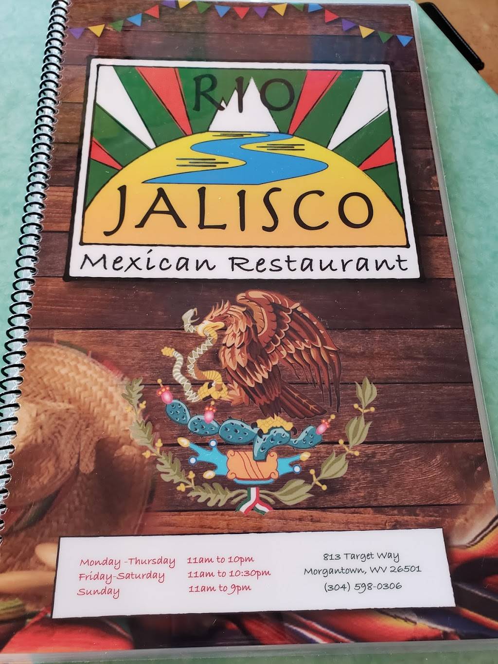 Rio Jalisco | restaurant | 813 Target Way, Morgantown, WV 26501, USA | 3045980306 OR +1 304-598-0306