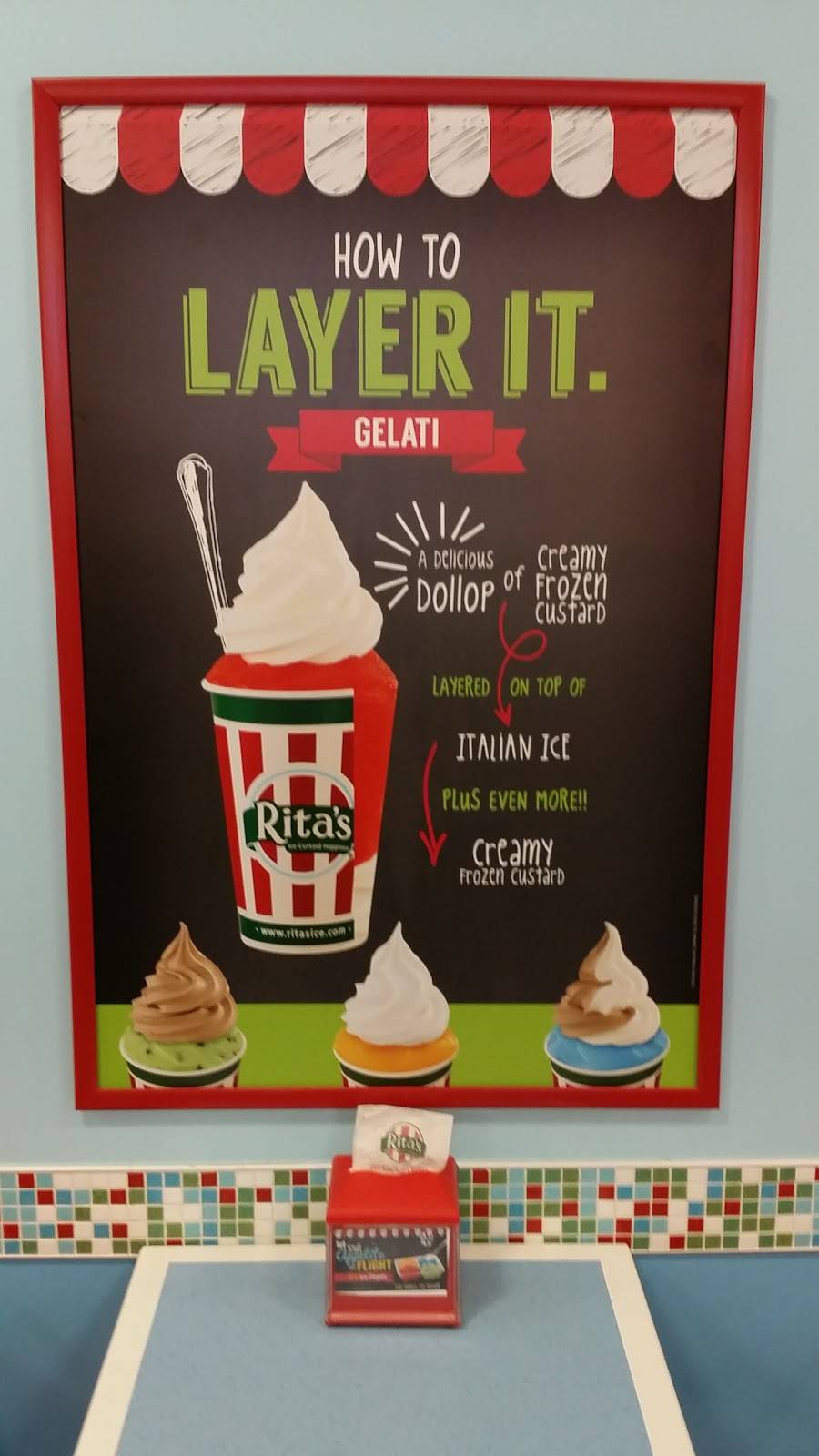 Ritas Italian Ice & Frozen Custard | restaurant | Ritas, 410 W Southlake Blvd, Southlake, TX 76092, USA | 8172518811 OR +1 817-251-8811