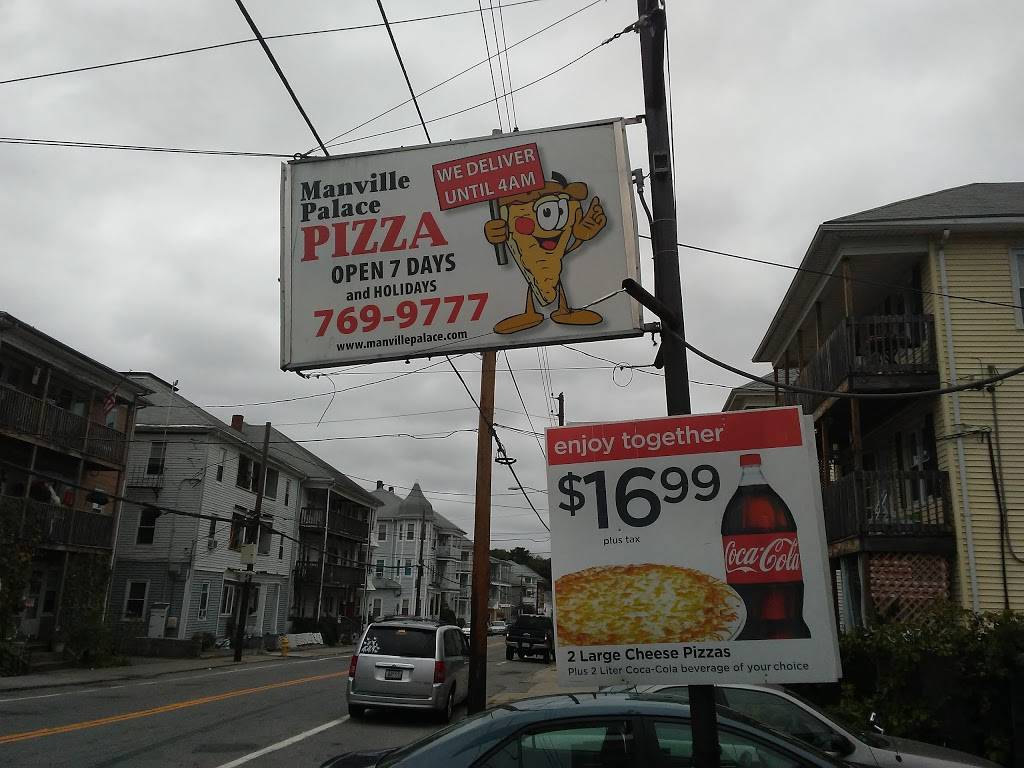 Manville Palace Pizza | restaurant | 141 Railroad St, Manville, RI 02838, USA | 4017699777 OR +1 401-769-9777