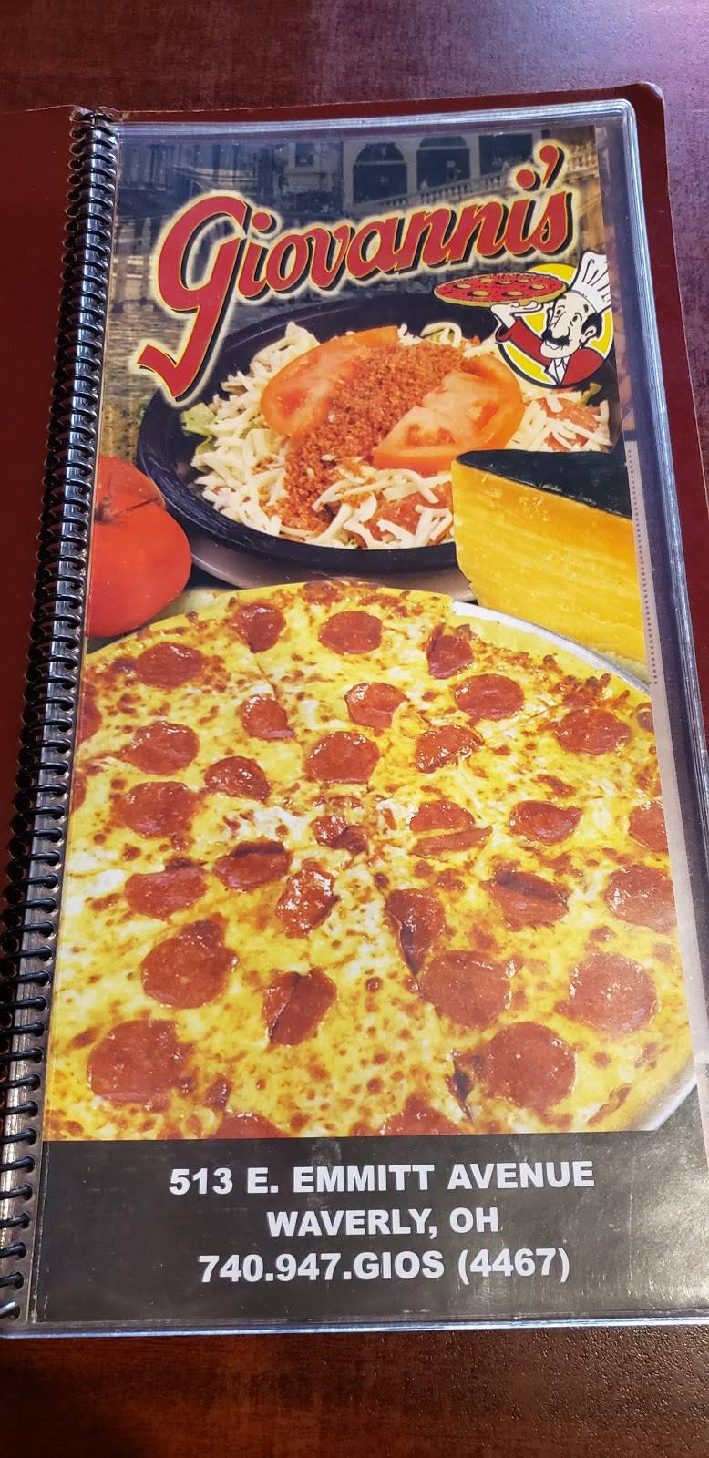 Giovannis Pizza | restaurant | 513 E Emmitt Ave, Waverly, OH 45690, USA | 7409474467 OR +1 740-947-4467