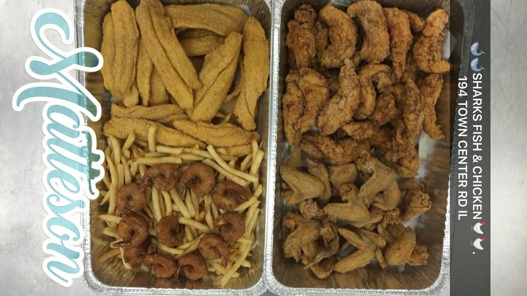 Shark Fish & Chicken | restaurant | 194 Town Center Rd, Matteson, IL 60443, USA | 7087489488 OR +1 708-748-9488