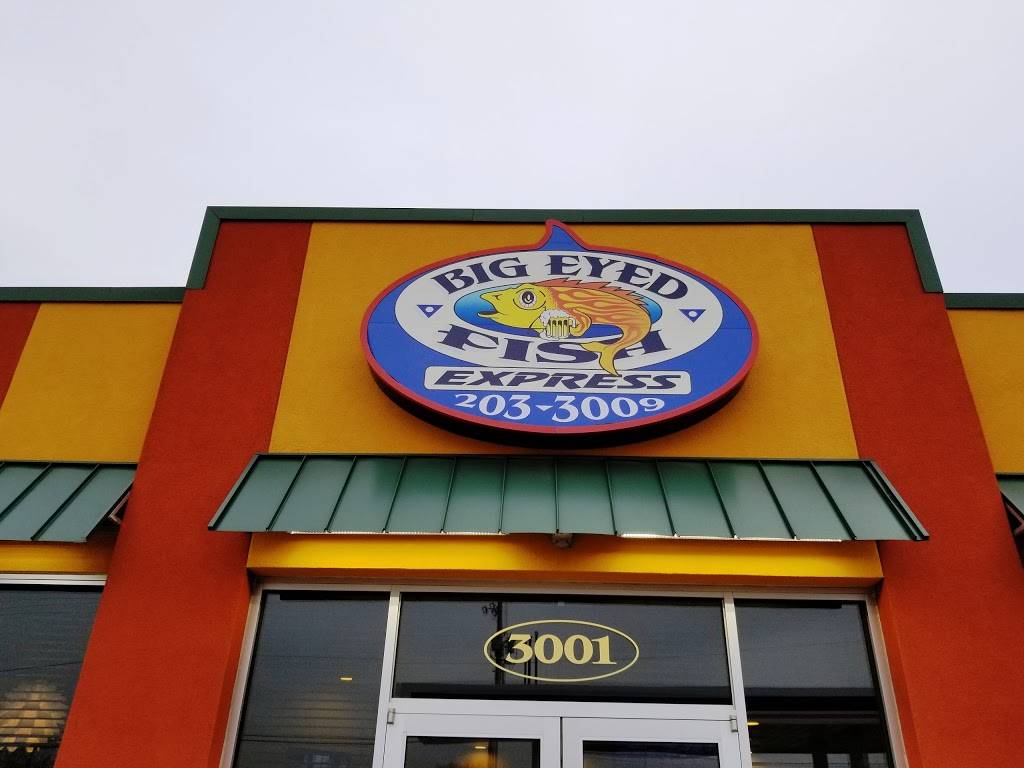 Big Eyed Fish Express | restaurant | 3001 Hillegas Rd, Fort Wayne, IN 46808, USA | 2602033009 OR +1 260-203-3009