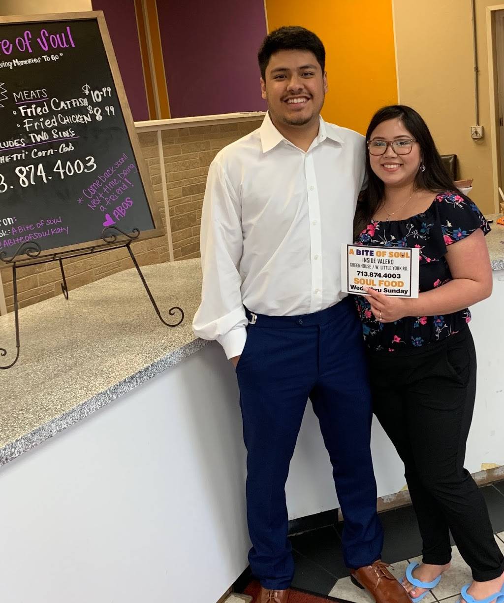 A Bite of Soul | restaurant | 19240 W Little York Rd, Katy, TX 77449, USA | 7138744003 OR +1 713-874-4003