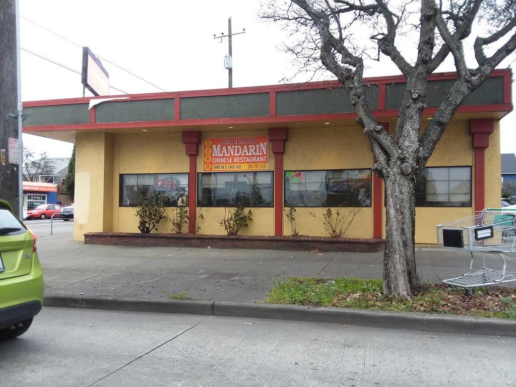 Ballard Mandarin Chinese Restaurant | restaurant | 5500 8th Ave NW, Seattle, WA 98107, USA | 2067825531 OR +1 206-782-5531