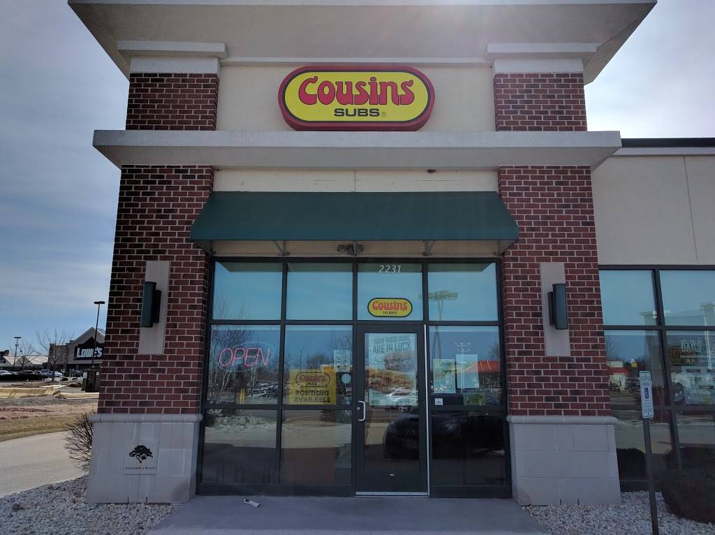 Cousins Subs | meal takeaway | 2231 Westowne Ave, Oshkosh, WI 54904, USA | 9202306711 OR +1 920-230-6711