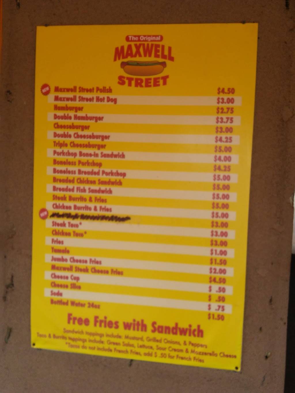 The Original Maxwell Street | restaurant | 3801 W Harrison St, Chicago, IL 60624, USA | 7739402270 OR +1 773-940-2270