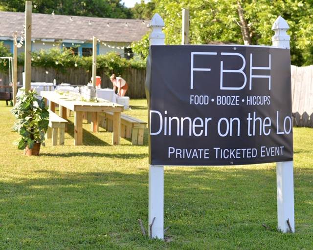 Dinner on the Lot | restaurant | 1401 Government St, Ocean Springs, MS 39564, USA | 6012993152 OR +1 601-299-3152