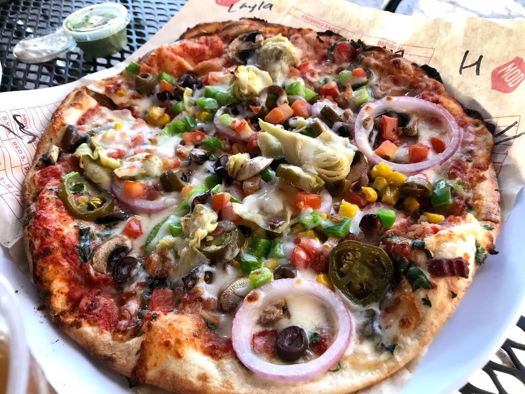 MOD Pizza | restaurant | 5130 Cherry Ave, San Jose, CA 95118, USA | 6694005744 OR +1 669-400-5744