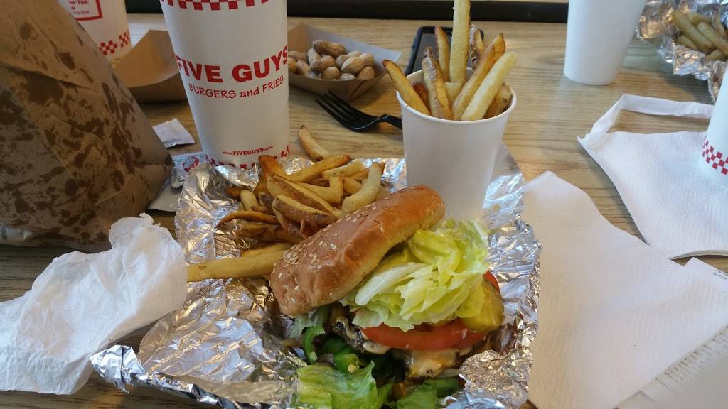 Five Guys | meal takeaway | 1455 Plaza Dr, West Covina, CA 91790, USA | 6269399070 OR +1 626-939-9070
